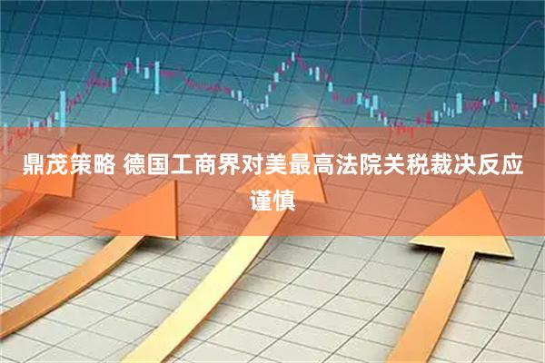 鼎茂策略 德国工商界对美最高法院关税裁决反应谨慎