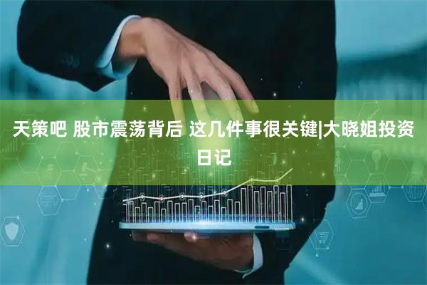 天策吧 股市震荡背后 这几件事很关键|大晓姐投资日记